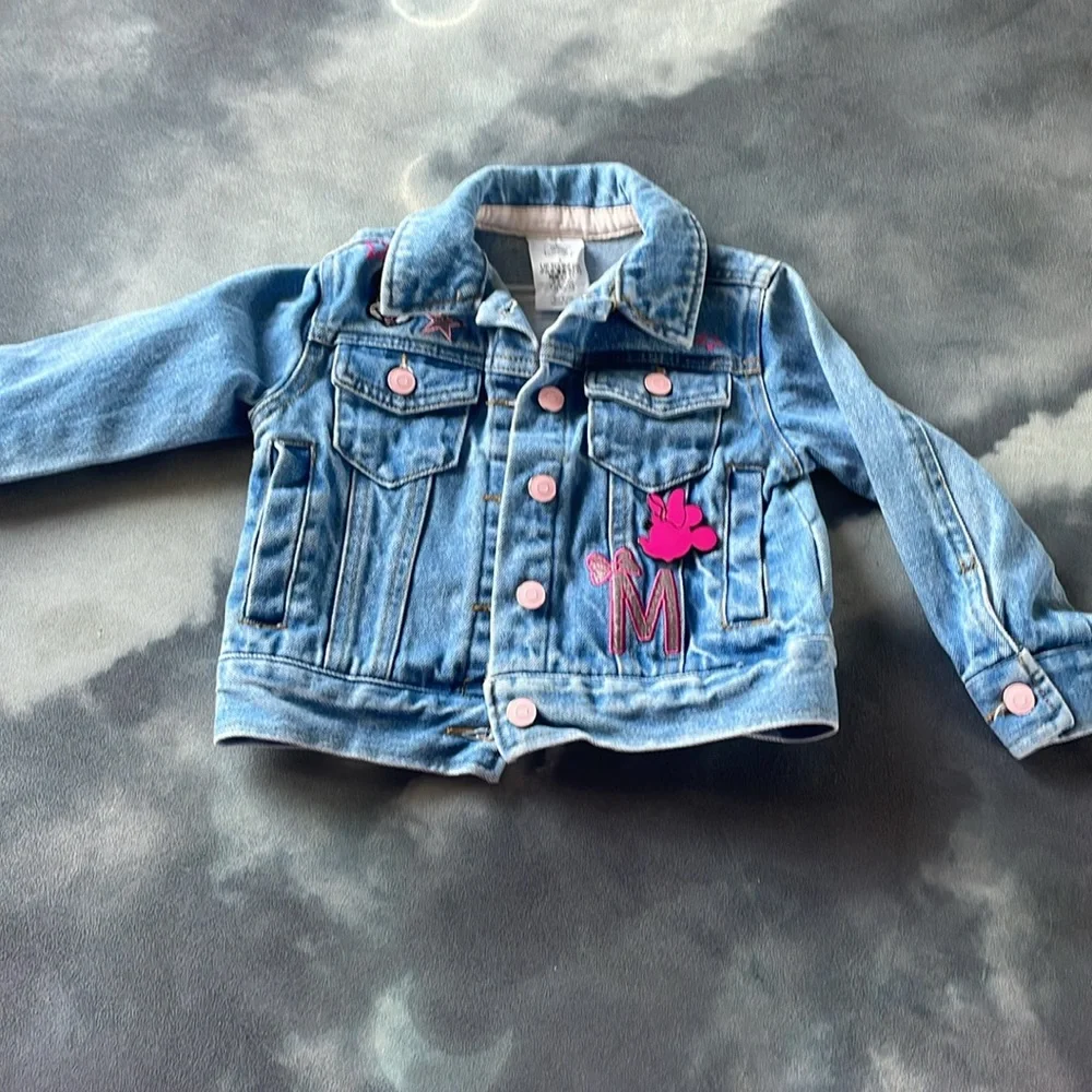 HUGE  Disney Minnie Mouse Bundle with Adorable Jean Jacket (6)pieces total